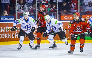 Дубля Артема Кислого не хватило для победы над «Динамо-Молодечно» в пятом матче серии